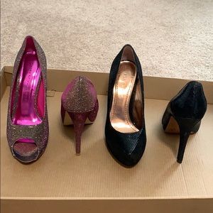 Chinese Laundry & BCBG. Get 2 pairs of shoes for 1